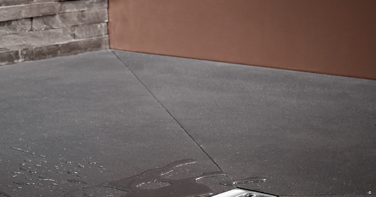 Caniveau de douche Cerawall Select couleur, de Dallmer