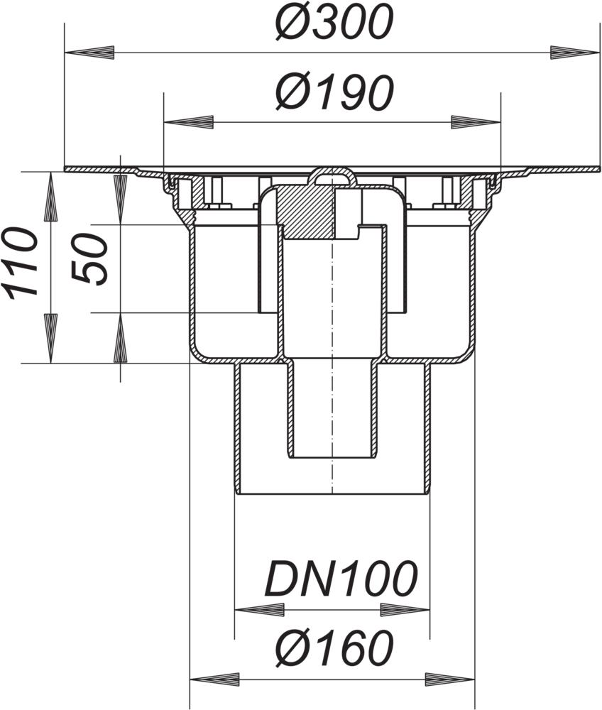 10 x STARCKE Schleifscheibe 732EK | Klett haftend | 300 mm ungelocht | Korn 40