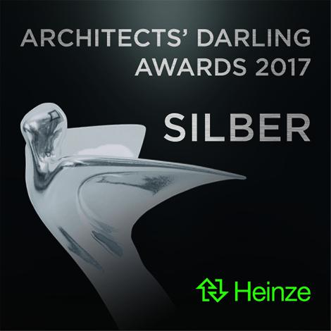 Achitect's Darling Silber 2017 für DallFlex-Film 
