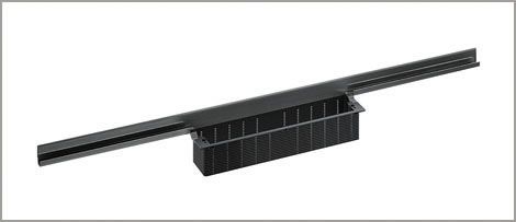 CeraWall Individual shower channel in anthracite