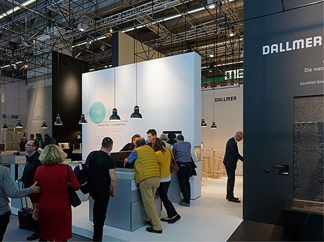 The Dallmer exhibition stand at ISH 2017