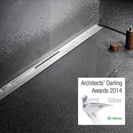 Dallmer ist  Architects’ Darling 2014 -  
Silber in der Kategorie ‘Beste Produktinnovation‘