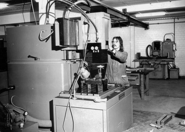 Production at Dallmer in the 1970s