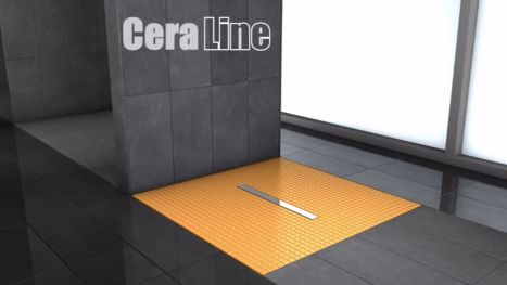 CeraLine F shower channel